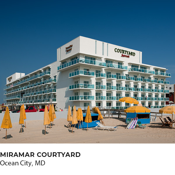 ocean city courtyard